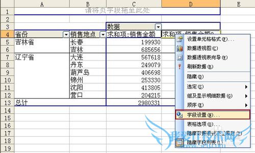 Excel数据透视常用技巧(二)