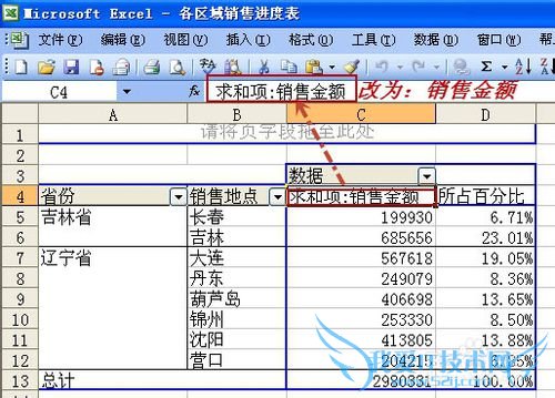Excel数据透视常用技巧(二)