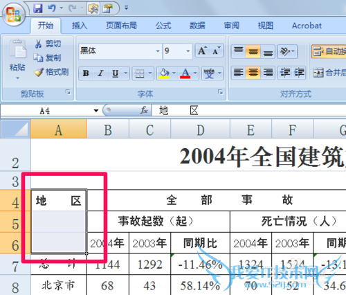 excel怎么拆分单元格