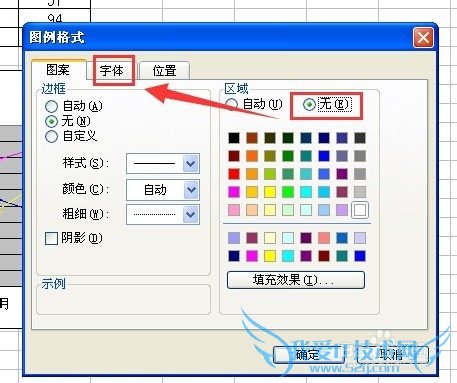 excel中调整图例中数据系列顺序并设置格式