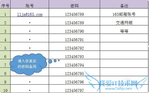 用excel结合凯撒密码建立明码密码本