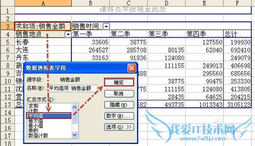 Excel数据透视常用技巧(一)