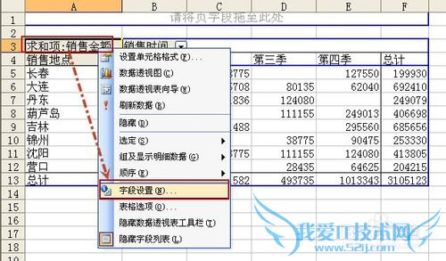 Excel数据透视常用技巧(一)