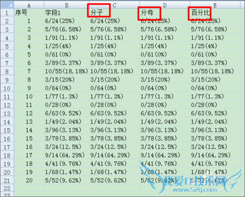 怎样根据需要提取excel某列单元格中的内容