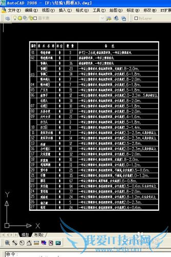 CAD文字表格转换为EXCEL表格的个人绝招