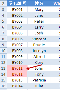 怎样快速处理Excel 2007表格中的重复数据