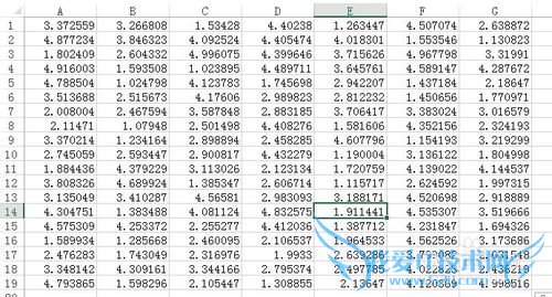 快速将Excel数字缩小10000倍(1)