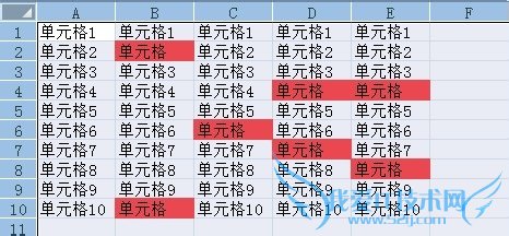 excel中怎么将含相同内容的单元格标红