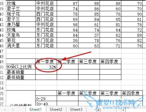 怎样在Excel中利用COUNTIF和COUNTA函数计算比例