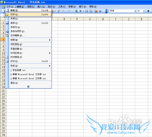Excel和TXT互相格式转换方法