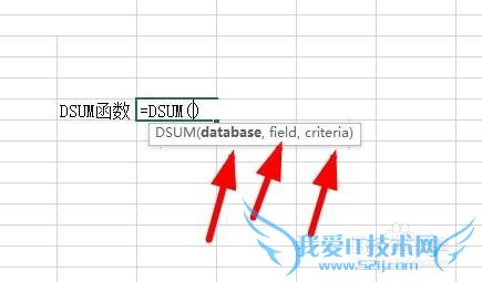 Excel中如何使用DSUM函数?