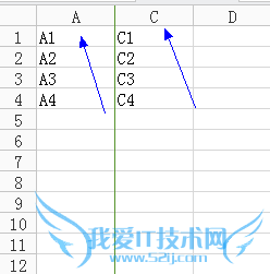 excel中怎么固定第一行第一列
