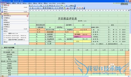 将Excel表转换为Word文档