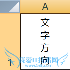 Excel表格怎么改变单元格中文字方向让文字倾斜