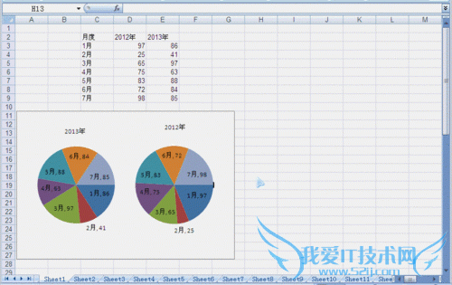 MattѧEXCEL[4]ôEXCEL2007л˫ͼ