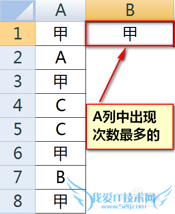 excel如何筛选或提取出现次数最多的数据