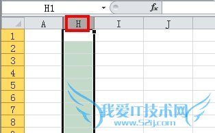 Excel如何显示隐藏列?