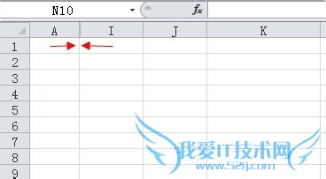 Excel如何显示隐藏列?