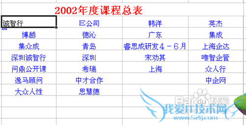 怎样在Excel中实现表格之间的跳转