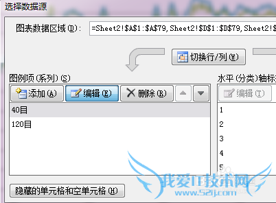 EXCEL散点图折线图等横坐标纵坐标互换