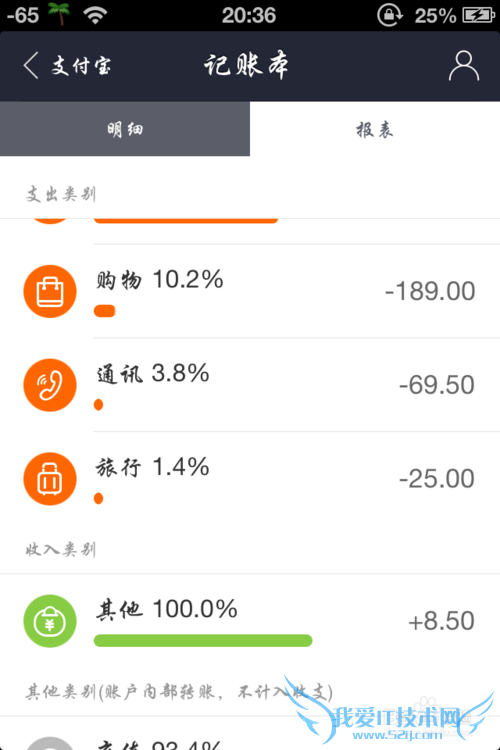iphone版支付宝怎么使用理财小工具和记账本