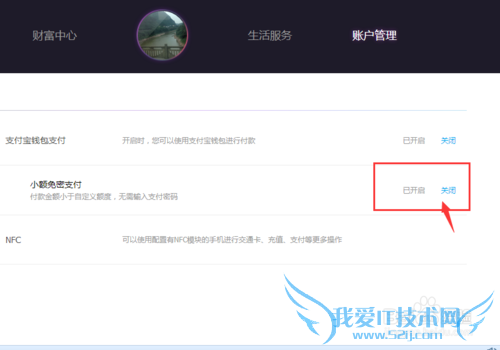 如何在支付宝网页版关闭支付宝钱包免密支付