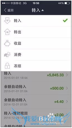 通过支付宝钱包,如何查看余额宝明细