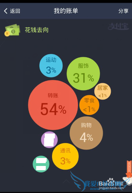支付宝10年账单怎么看