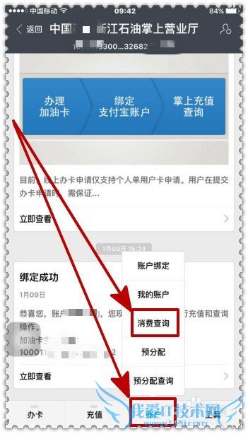 如何通过支付宝查询加油卡消费明细?