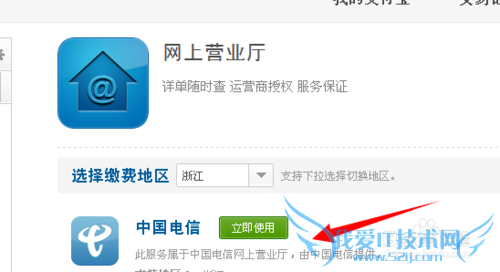 支付宝怎么上网上营业厅缴费?
