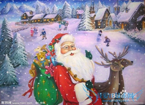 圣诞老人怎么送礼物