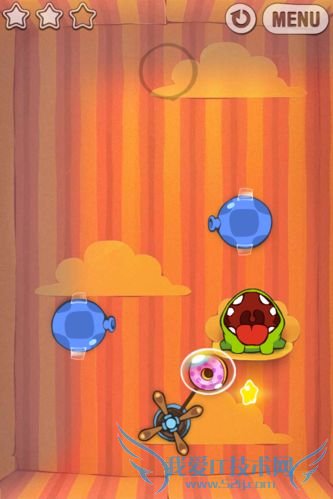 ★iPhone★糖果怪兽礼物盒第1关攻略