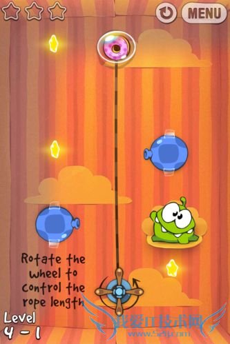 ★iPhone★糖果怪兽礼物盒第1关攻略