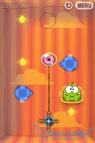 ★iPhone★糖果怪兽礼物盒第1关攻略