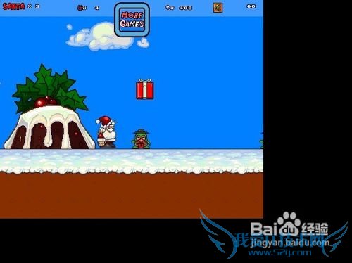 圣诞老人的礼物小游戏怎么玩?