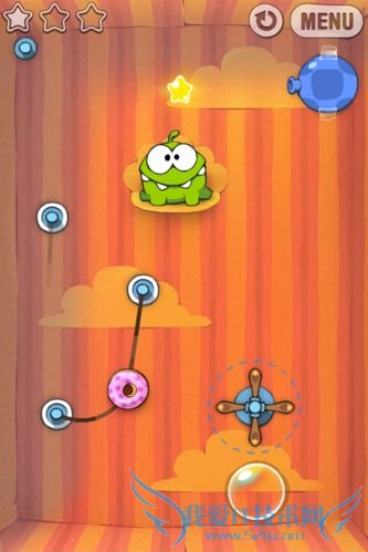 ★iPhone★糖果怪兽礼物盒第3关攻略