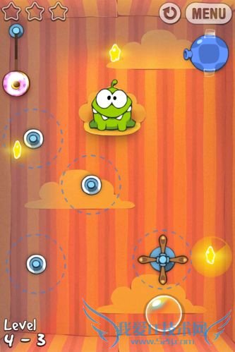 ★iPhone★糖果怪兽礼物盒第3关攻略