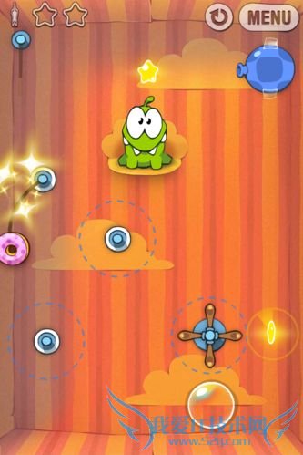 ★iPhone★糖果怪兽礼物盒第3关攻略