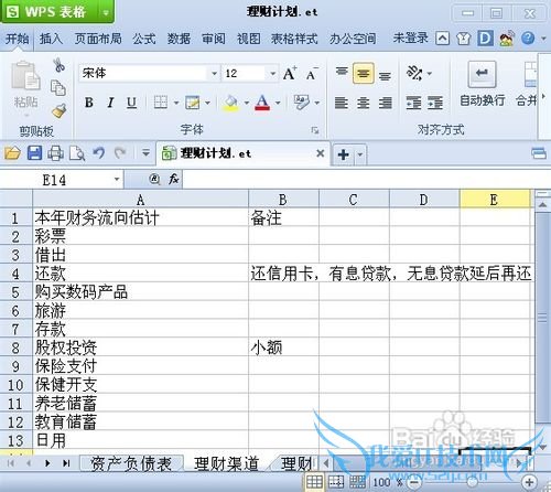 如何制定理财计划