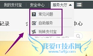 怎么进入支付宝自助服务_支付宝服务大厅