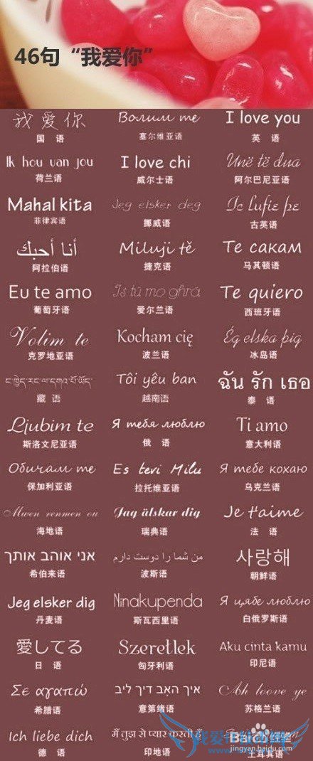 送女友/对象礼物的选择——男女表白必杀技