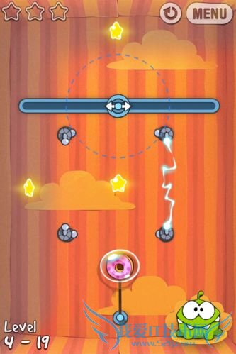 ★iPhone★糖果怪兽礼物盒第19关攻略