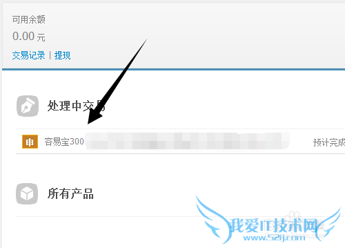 支付宝容易宝300怎么查看账户?在哪里查询账户?