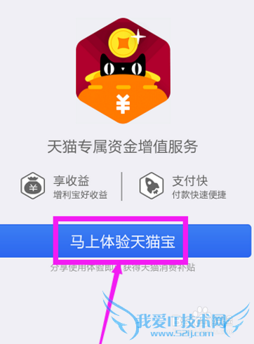 使用手机支付宝怎么查看天猫宝