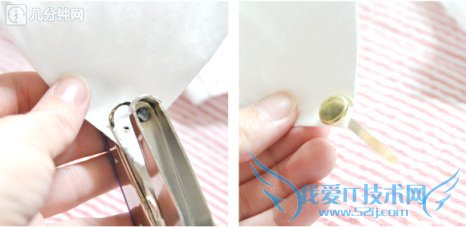 礼物包装方法之白色小花