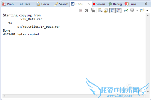 怎样用java写一个简单的文件复制程序