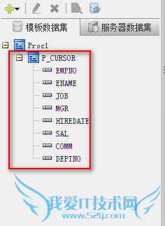 java报表中如何设置存储过程