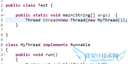 java程序如何创建多线程