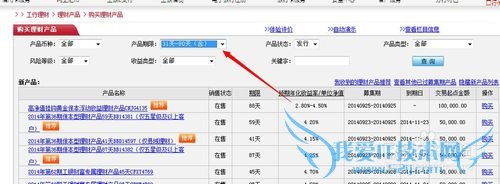 如何在网上查询工行理财产品