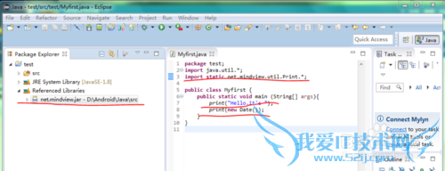 Think in java导入net.mindview